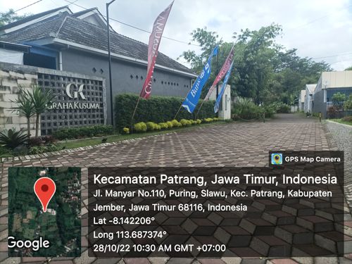foto gerbang perumahan GRAHA KUSUMA