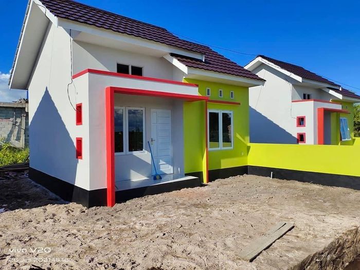 foto tampak rumah tipe 36 perumahan Kampoeng Nagasari Asri 4