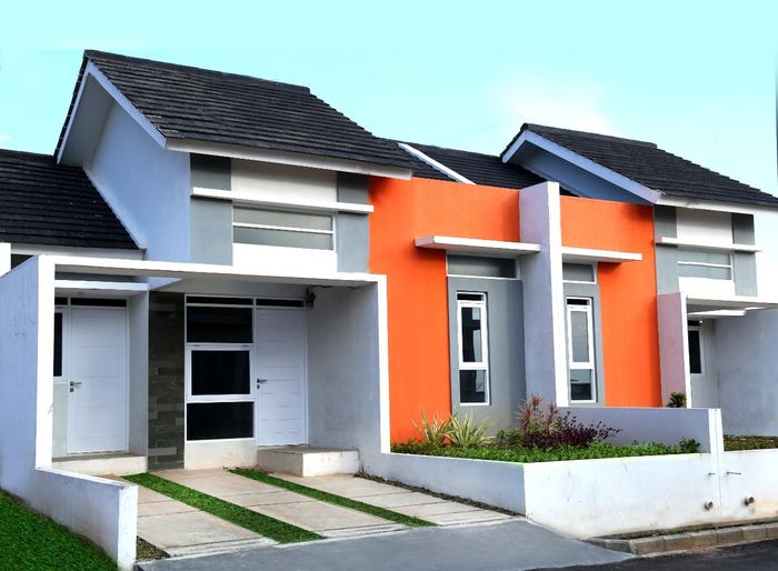 foto tampak rumah tipe 65 perumahan BUANA SUBANG RAYA