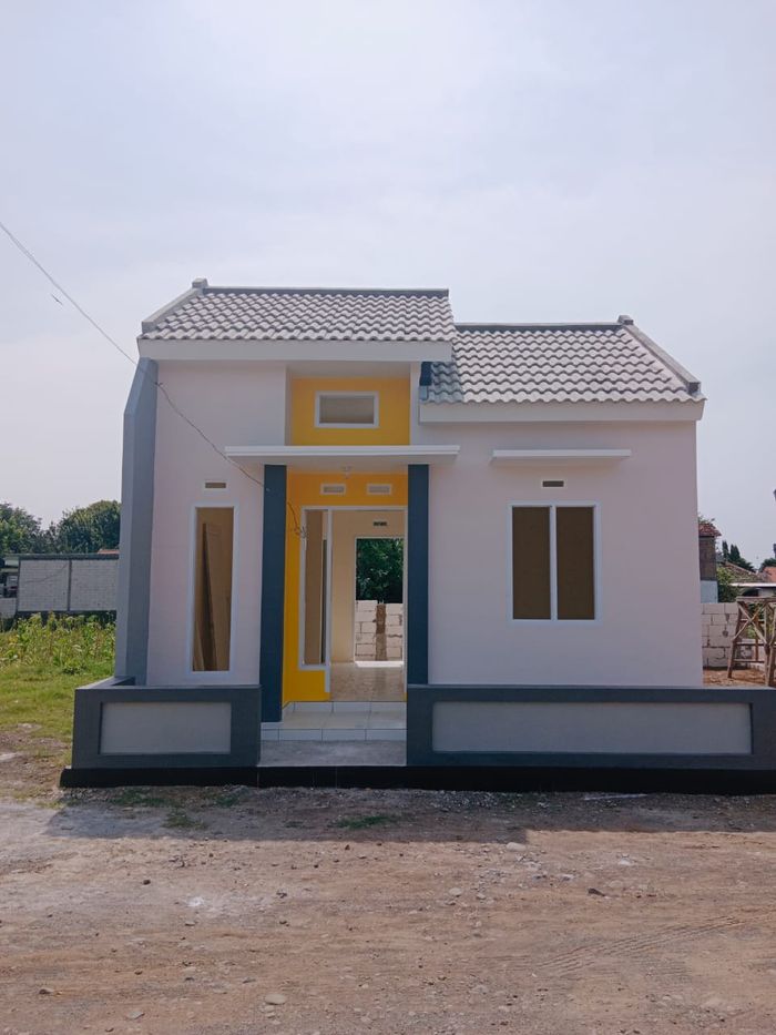 foto tampak rumah tipe 30 (SUBSIDI) perumahan PERUM JABUNG SISIR ASRI