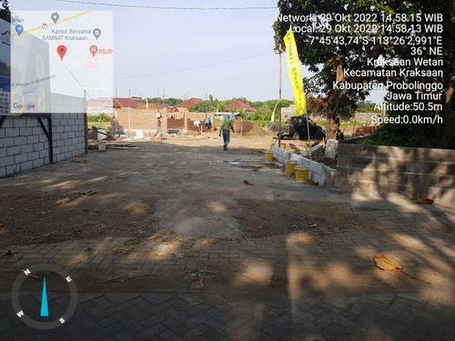 foto gerbang perumahan KRAKSAAN WETAN LAND