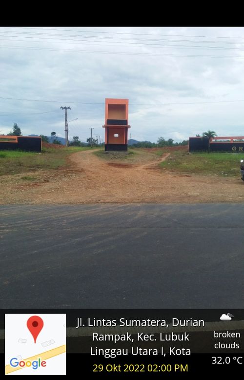 foto gerbang perumahan GRAHA PRAJA PERMAI