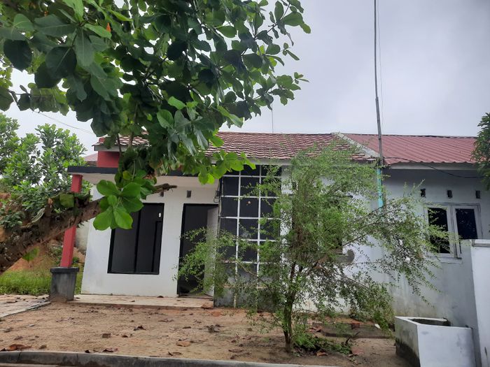 foto tampak rumah tipe 36 Plus perumahan SETIA MULIA VIII