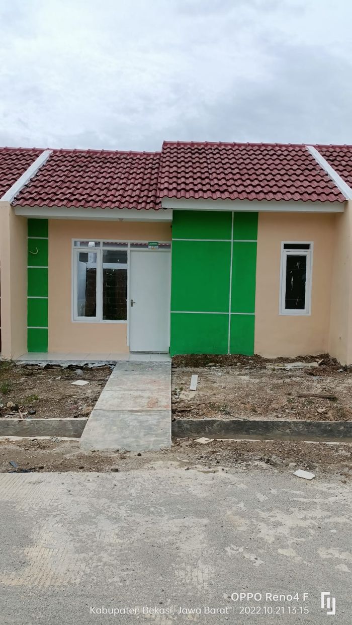 foto tampak rumah tipe A5 perumahan Vila Mas Asri 2