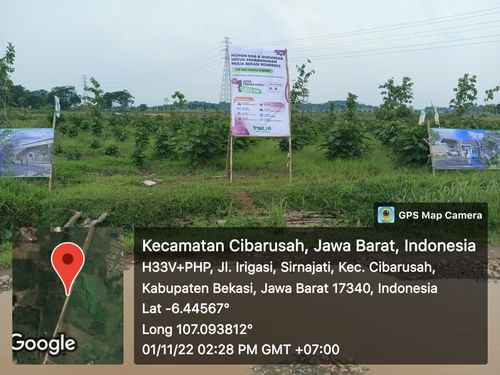 foto gerbang perumahan Mulia Bekasi Residence