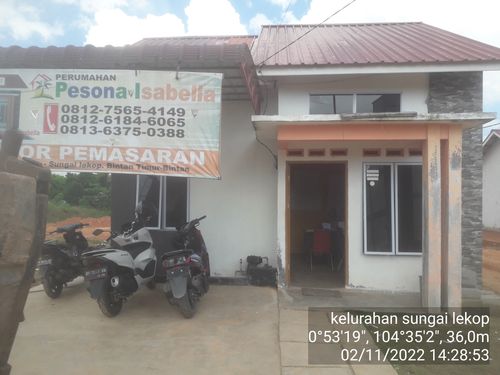 foto contoh rumah perumahan Pesona isabella 2
