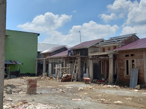 foto posisi tengah perumahan SABINTANG CITY TAHAP2