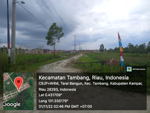 foto gerbang perumahan PERUMAHAN KAMBOJA VILLAGE 2