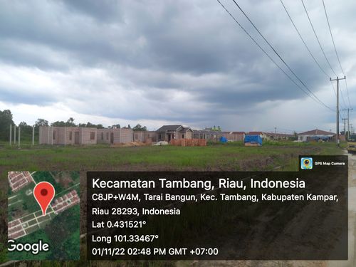 foto contoh rumah perumahan PERUMAHAN KAMBOJA VILLAGE 2