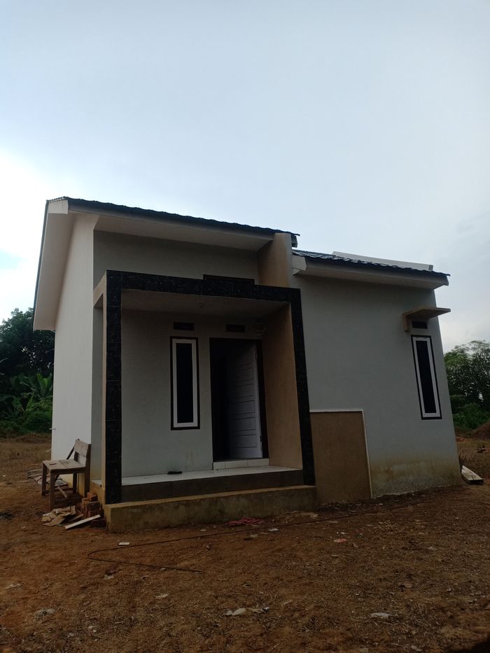 foto tampak rumah tipe 36 perumahan Pematang Land
