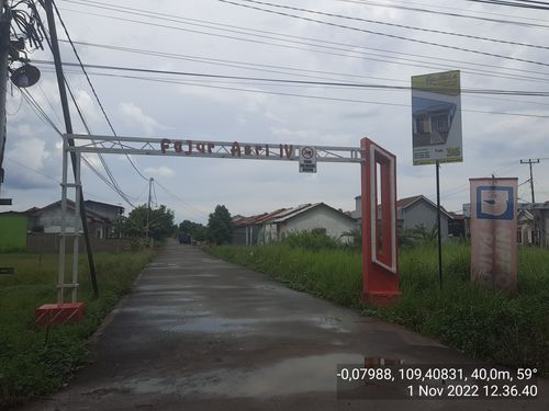 foto gerbang perumahan Fajar Asri 4 Lanjutan