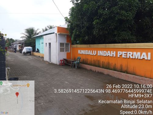 foto gerbang perumahan KINIBALU INDAH PERMAI 2