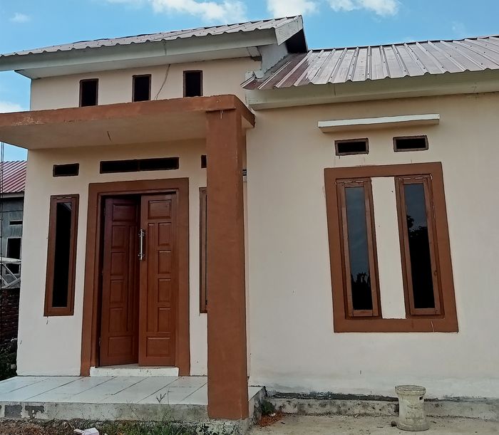 foto tampak rumah tipe 36 perumahan SABINTANG CITY TAHAP2
