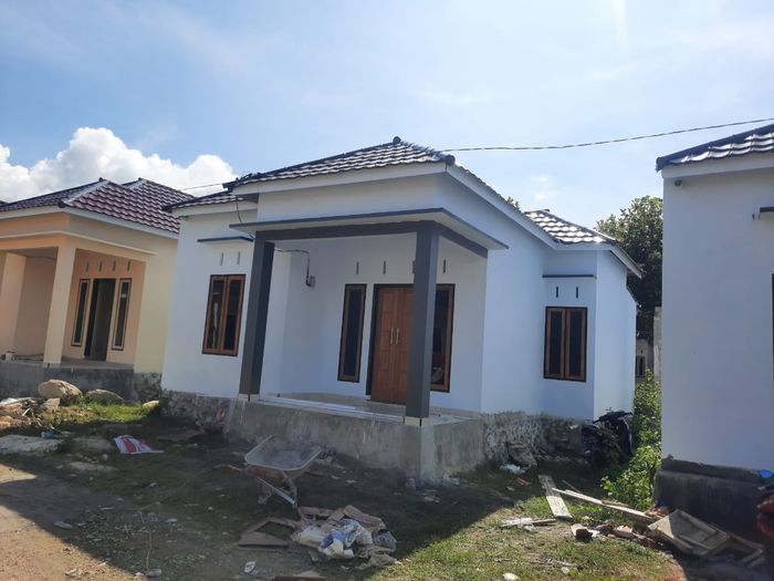 foto tampak rumah tipe 36 perumahan Perumahan Surya Pagi 4