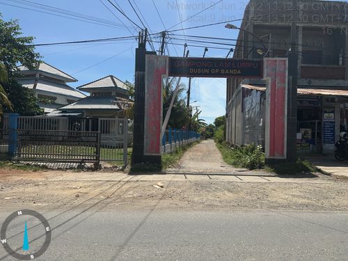 foto gerbang perumahan GRAND LAM LUMPU