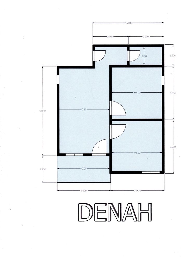 foto denah rumah tipe 36 perumahan BUMI WAHYU UTAMA 14 TAHAP 3