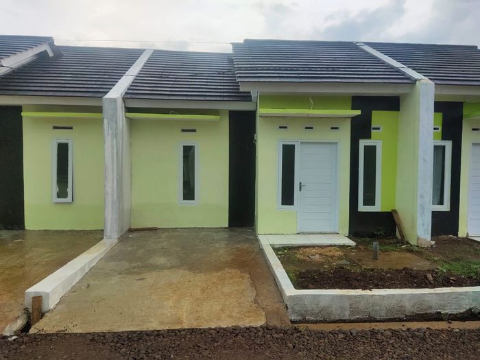 foto tampak rumah tipe 36/72 perumahan Viola Griya Asri 3 Tahap 2