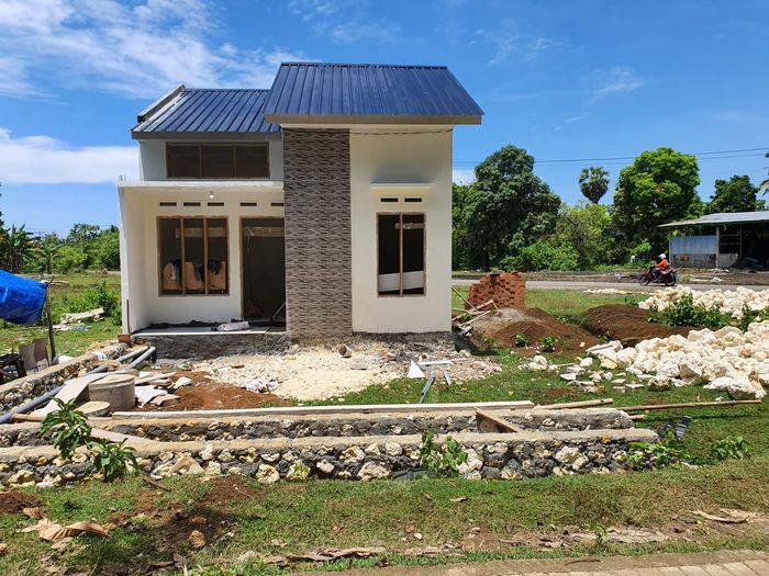 foto tampak rumah tipe 36 perumahan MUTIARA LONA
