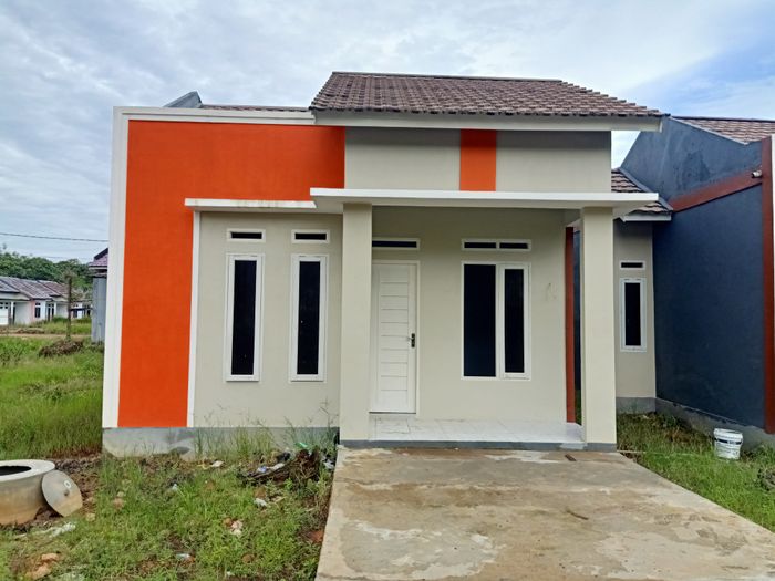 foto tampak rumah tipe 36 perumahan MANDIRI RESIDENCE 2 TAHAP 2