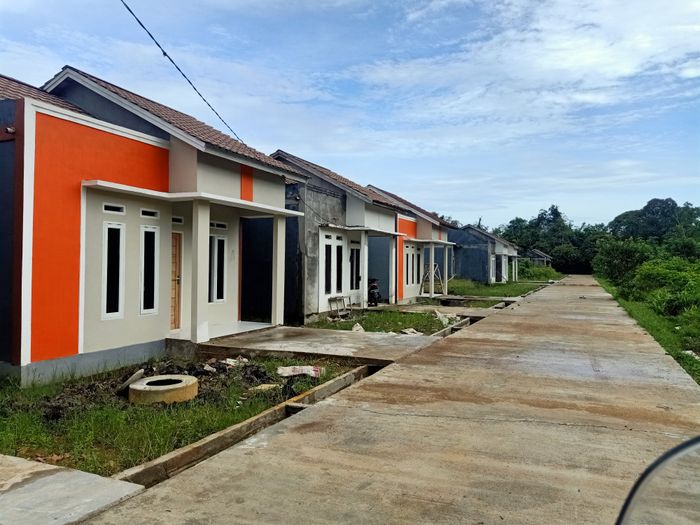 foto denah rumah tipe 36 perumahan MANDIRI RESIDENCE 2 TAHAP 2