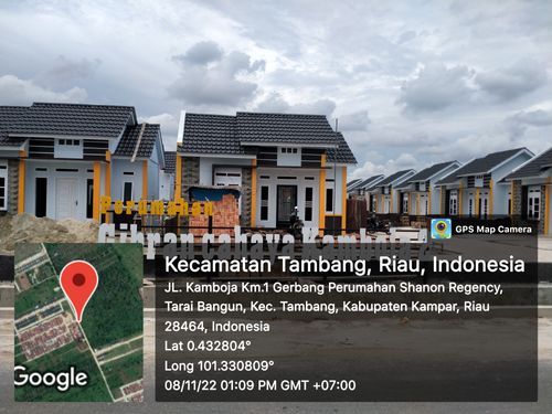 foto gerbang perumahan GIBRAN CAHAYA KAMBOJA 2