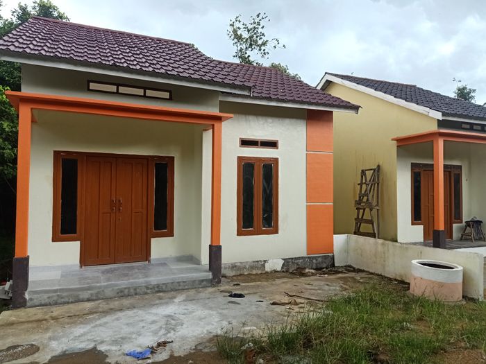 foto tampak rumah tipe 36 perumahan ARWANA INDAH 4