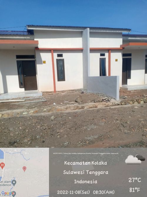foto posisi tengah perumahan BUMI TAHOA PERMAI