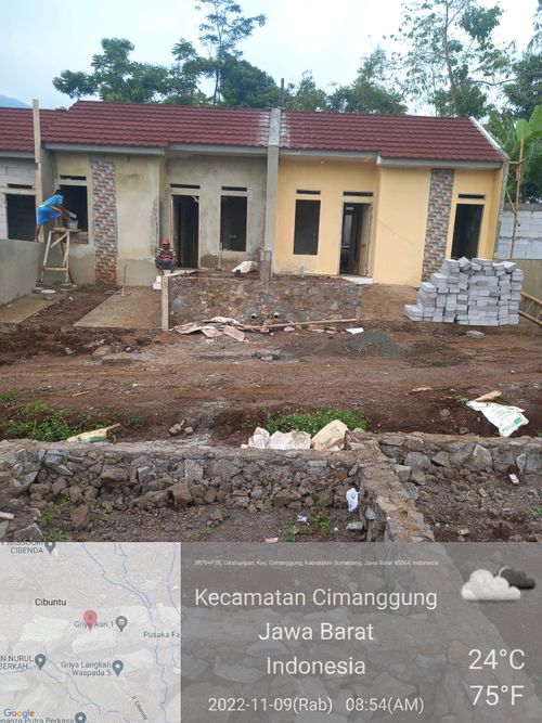 foto contoh rumah perumahan Mawar Mekar "A" Regency