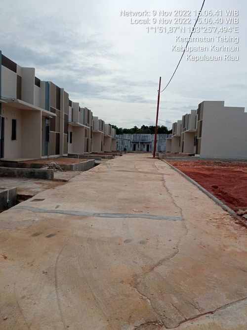 foto posisi tengah perumahan BUKIT CAROK INDAH II