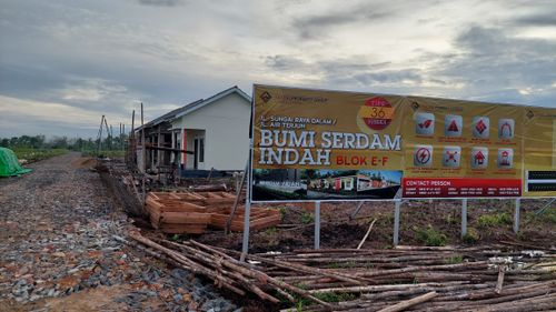 foto gerbang perumahan BUMI SERDAM INDAH BLOK CD