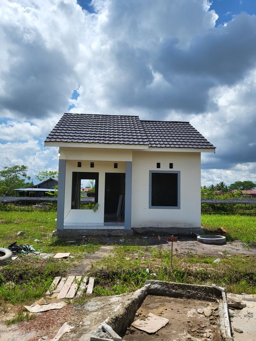 foto contoh rumah perumahan Perumahan Grand Surya