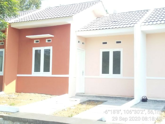 foto tampak rumah tipe 22/99 perumahan GRAND TIGARAKSA RESIDENCE