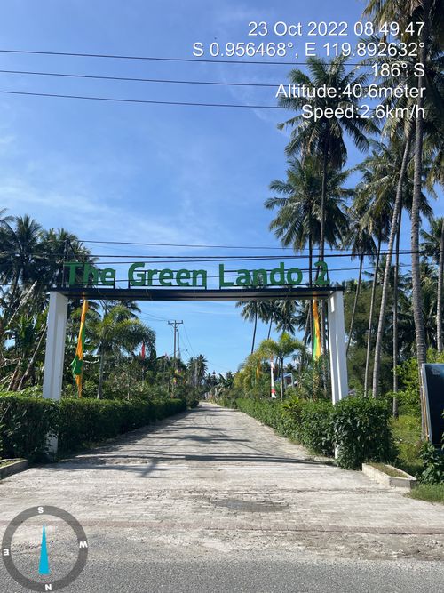 foto gerbang perumahan THE GREEN LANDO 2 TAHAP 4