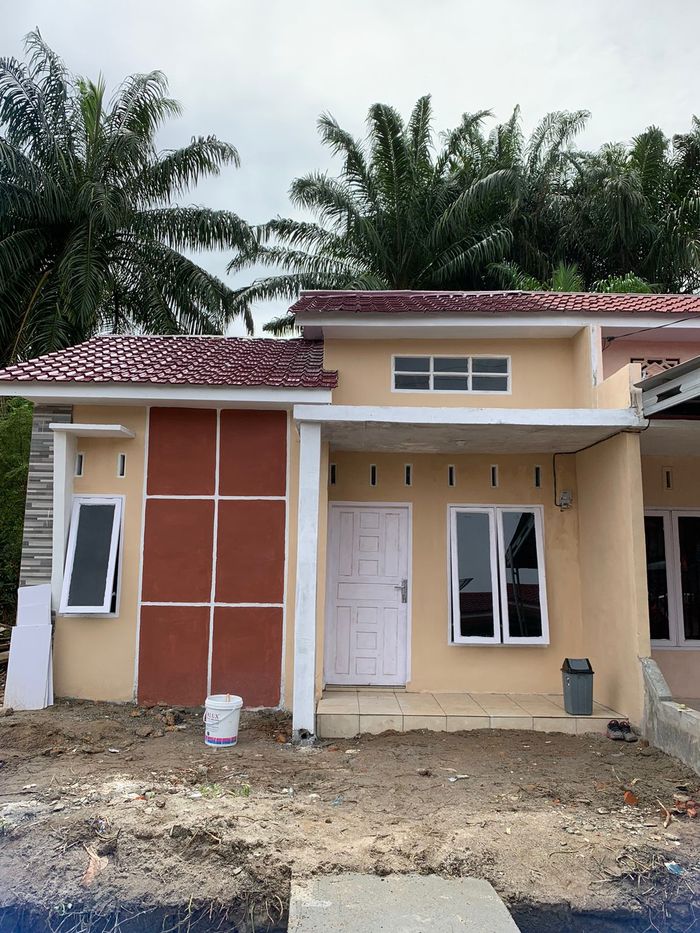 foto tampak rumah tipe 36 perumahan Graha Raysa Tahap III