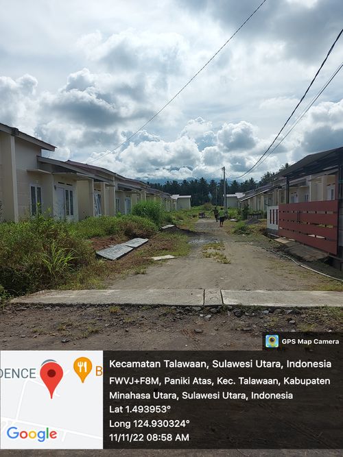 foto posisi tengah perumahan PALM HILL RESIDENCE