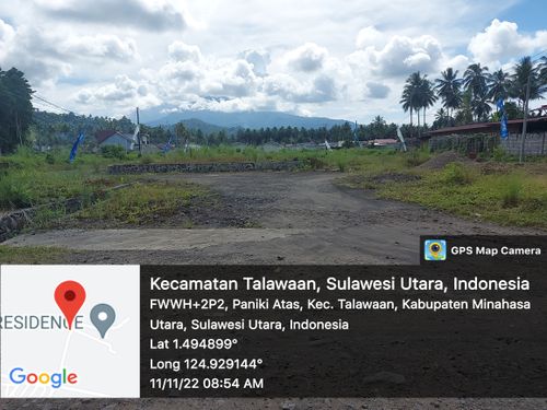 foto gerbang perumahan PALM HILL RESIDENCE