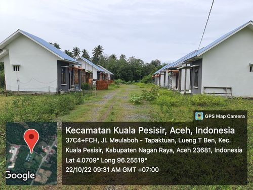 foto posisi tengah perumahan Ulee Balang Residence