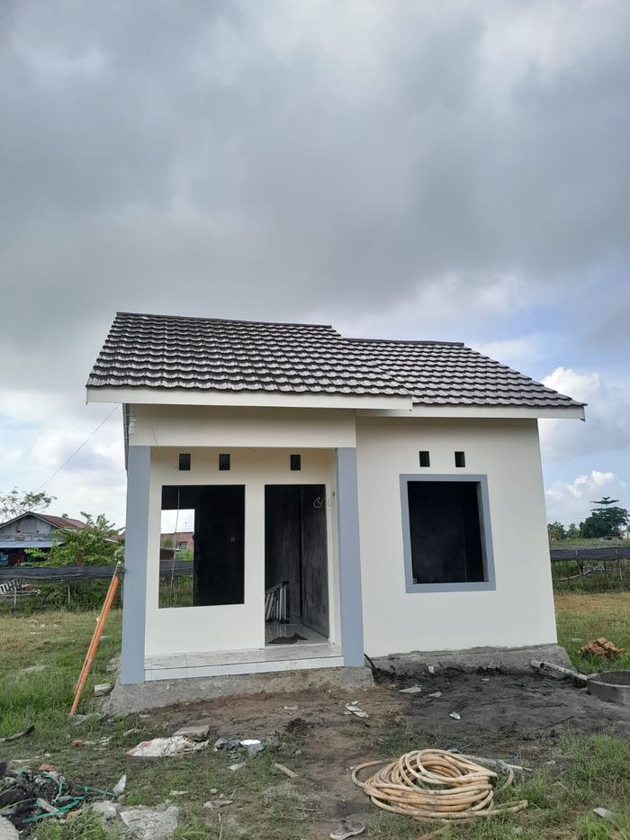 foto tampak rumah tipe 36 perumahan Perumahan Grand Surya
