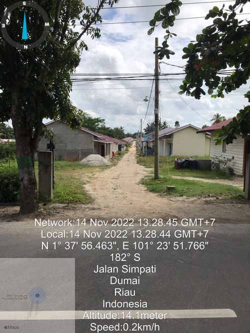 foto gerbang perumahan GRIYA HAYATI PERMAI.V-C
