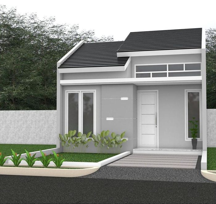 foto tampak rumah tipe 32/60 perumahan Perumahan Endah Residence