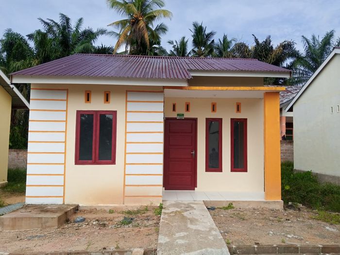foto tampak rumah tipe 36 perumahan GRIYA HAYATI PERMAI.V-C