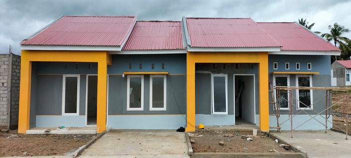 foto tampak rumah tipe 36 perumahan ALAM ASRI