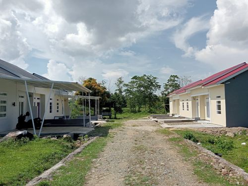 foto posisi tengah perumahan GRAND AL THALIB RESIDENCE