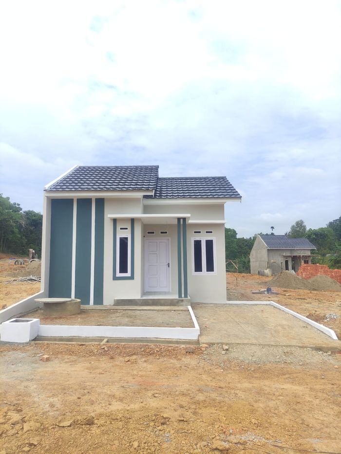 foto tampak rumah tipe 36 perumahan HARJITA VILLAGE 3