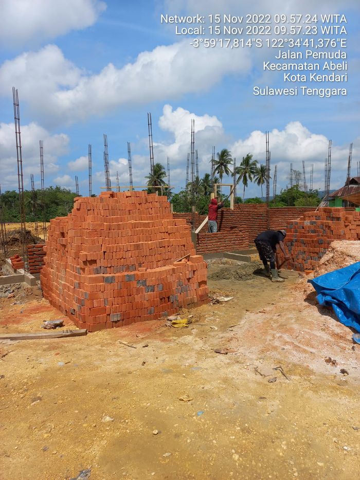 foto tampak rumah tipe Blok D perumahan Elbaity Residence II