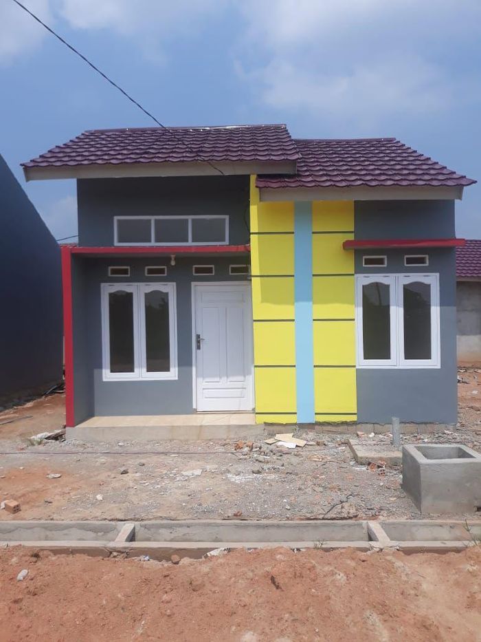 foto tampak rumah tipe Subsidi perumahan Griya Pesona Madani