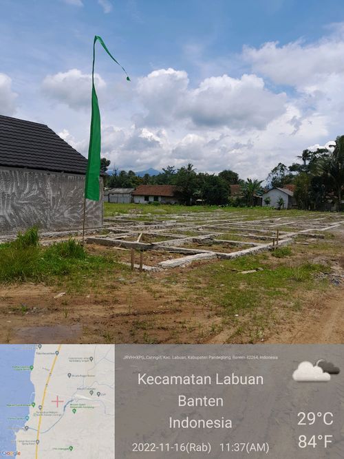 foto posisi tengah perumahan TIRTA CARINGIN PERMAI