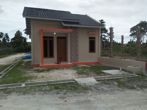 foto contoh rumah perumahan SUKA RAMAI RESIDENCE