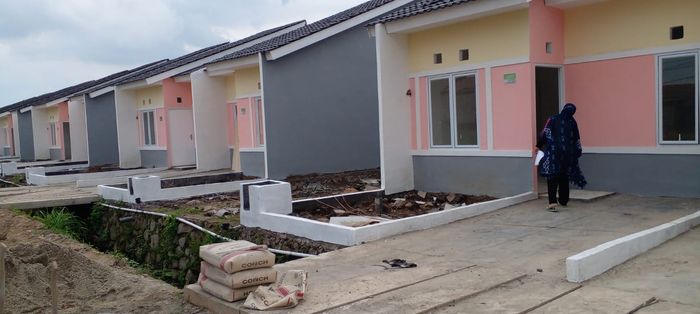 foto tampak rumah tipe 28/63 perumahan Banten Metropolis Residence (2)