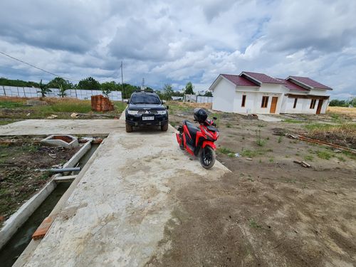 foto posisi tengah perumahan KHAIR CITRA MAKMUR INDAH KCMI